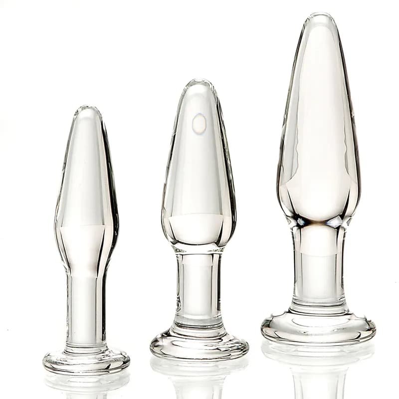 Adam & Eve Glass Anal Training Trio - image 1