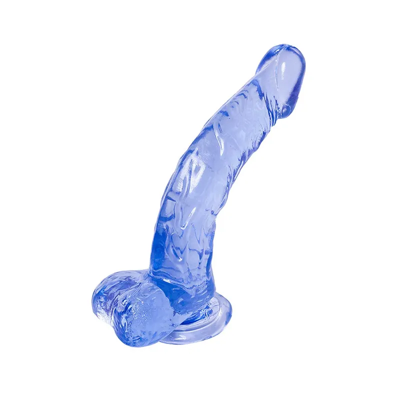 Adam & Eve Cool Curve Jelly Dildo - image 1