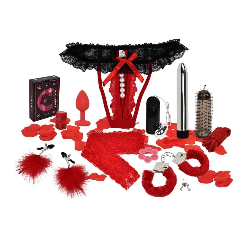 Adam & Eve Deluxe Red Hot Sex Kit - image 1
