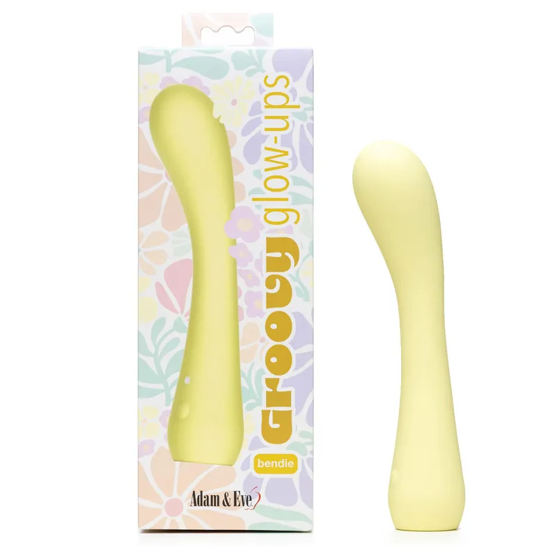 Adam & Eve Groovy Glow Ups Bendie G-Spot Vibrator - image 1