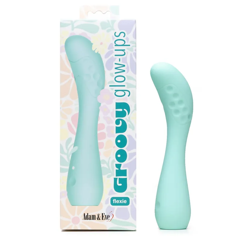 Adam & Eve Groovy Glow Ups Flexie G-Spot Vibrator - image 1