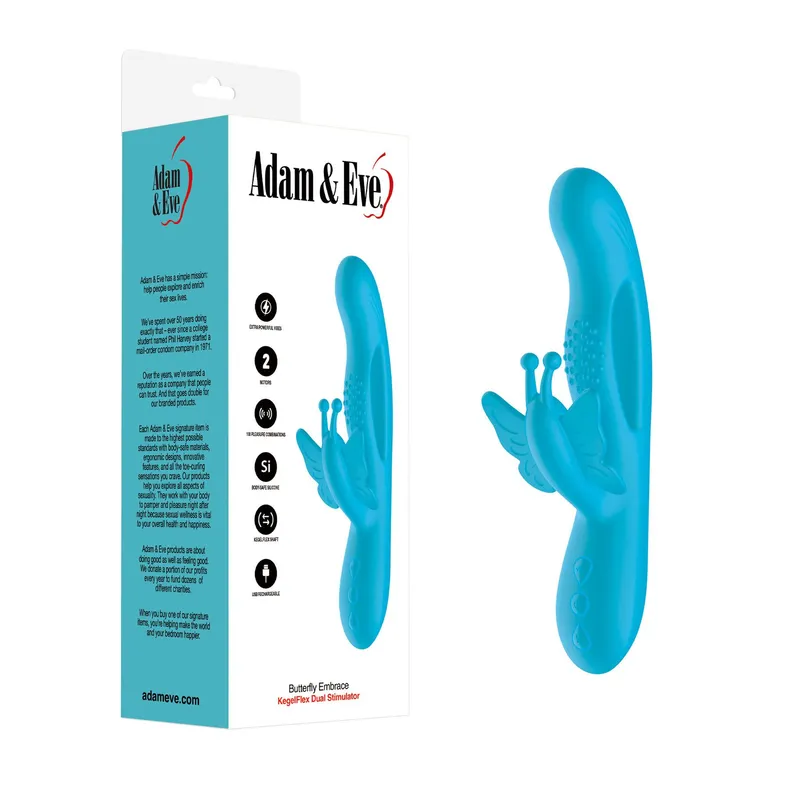 Adam & Eve Butterfly Embrace Kegelflex Dual Stimulator - image 1