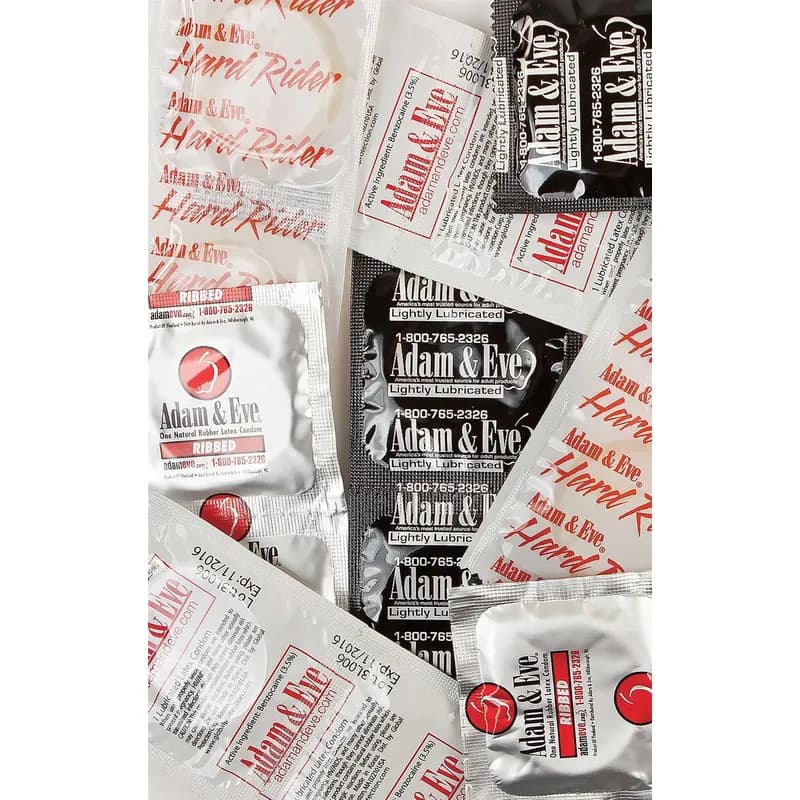 Adam & Eve 24 Condom Sampler - image 1