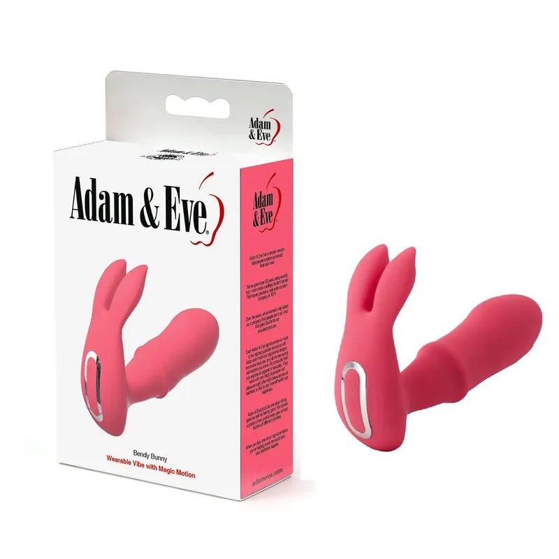 Adam & Eve Bendy Bunny Wearable Magic Motion Rabbit