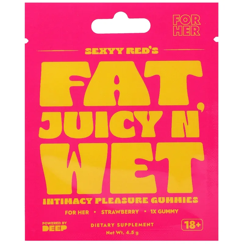 Sexyy Red Fat Juicy n' wet - Hers - Sexual Stimulation Gummies front